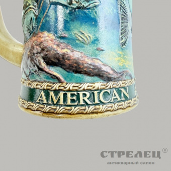 картинка — кружка пивная «american angler series». бразилия